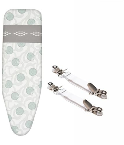 Ironing Board Cover,Resists Staining,Adjustable Size Iron Board Cover,Fits Ironing Board 110 X 35 Cm,Adjustable Drawstring (Color : Wizard of Oz)