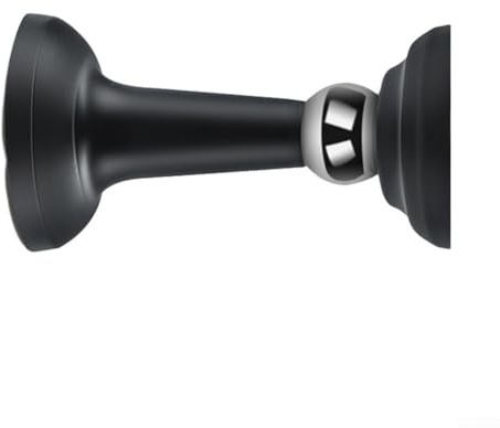 URPIZY Magnetischer Türstopper, Wandmontage, Türstopper, magnetischer Türhalter, Türstopper, Wandschutz, Türstopper für Zuhause, Büro (schwarz)