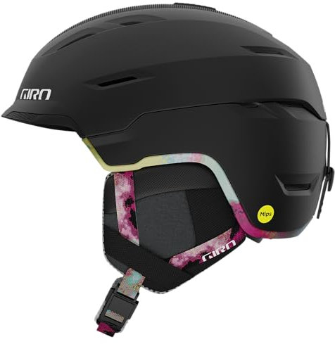 Giro Tenaya Spherical Skihelm - Snowboardhelm für Damen und Jugend - Mattschwarz/Dunkle Materie - M (55,5-59cm)