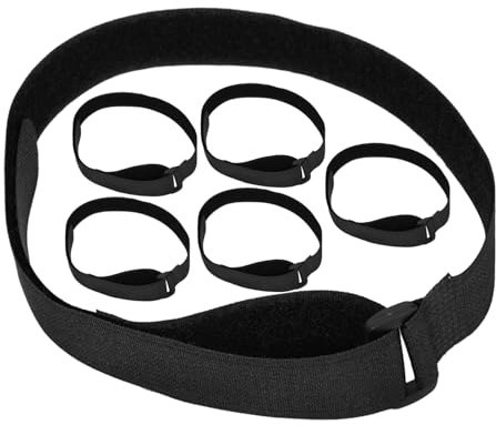 Sosoport 6pièces Lot de Sangles De Fixation pour Parasol De Terrasse Sangles Réglables Anti-Vent pour Parasol Extérieur Et Tente De Camping