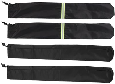 AKOOSY Fundas contra Limpiaparabrisas Coche para Impermeables 2 Pares Poliéster Protección Excrementos y Agua de Pájaros para Vehículos y Suvs