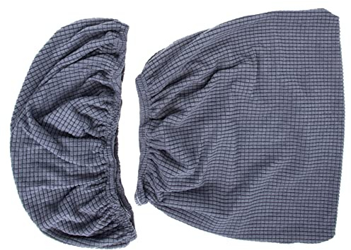 HOLIDYOYO 1juego Funda Elástica para Sillas De Protección para Sillas Giratorias Resistente Manchas y De Instalar Cubierta De Asiento y Respaldo