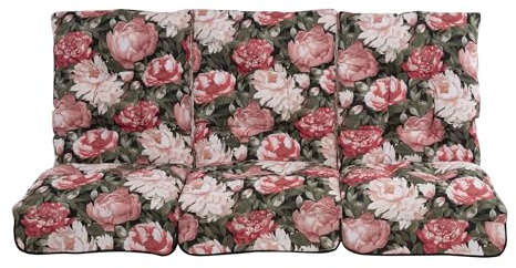 PATIO Hollywoodschaukel Auflage 3 teilig Monte Carlo für Sitzfläche 170 cm Gartenbank Gartenstuhl Polster