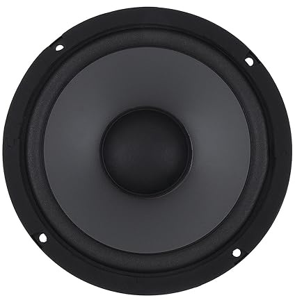 Thewasc Haut-parleurs coaxiaux à 2 voies de 15,2 cm - Gamme complète de fréquences - Musique automobile - Stéréo - Caisson de basses - Gamme complète - Haut-parleurs de voiture