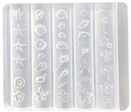 Moule en silicone inspiré de la mer pour créer des motifs réalistes de coquillages