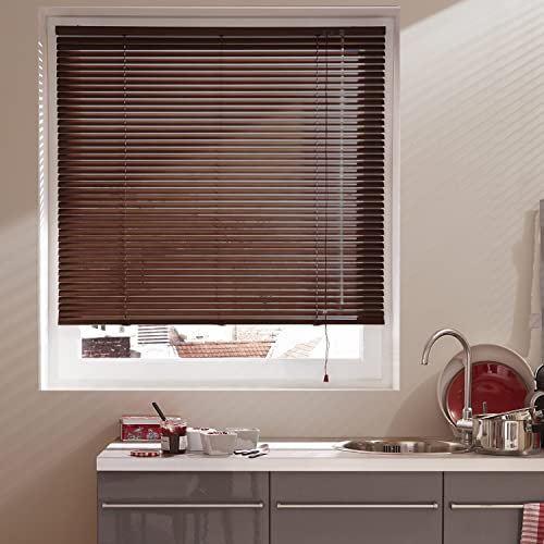 MADECOSTORE - Estor Veneciano (Aluminio, 100 x 175 cm), Color marrón