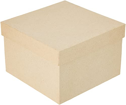 Rayher Scatola Cartap. Fsc Recycled 100%, 18,5X18,5X12Cm, Quadrato, 71755000