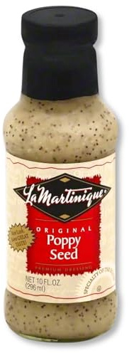 La Martinique Original Poppy Seed Dressing 10 Ounce Bottle (Pack of 1)