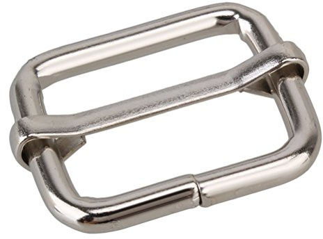 rosenice 20 Stück Pin Buckle Gürtelschnallen Schieber Für 25Mm Gurtband Aus Metall Silber Verstellbare Leiterschnalle Für Basteln Und Nähzubehör
