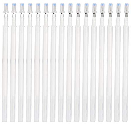 100pcs 100PCs löschbare Stifte Nachfüllen von Stoffmarkierungsstiften Nachfüllen von Stoffmarkierungsstift-Set für das Quilten von Stoffen Nähen Schneiderei(Weiß)