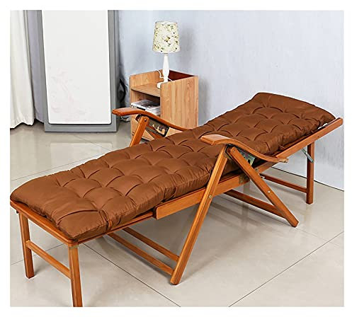 DUNAKE Klappliegestuhl Holz mit armlehne,Liegestuhl Sonnenliege Relaxliege,3 in1liegestühle Relax,ergonomische atmungsaktive Gartenstuhl,Für Strand Terrasse Camping Outdoor Tragbare Deck Chair