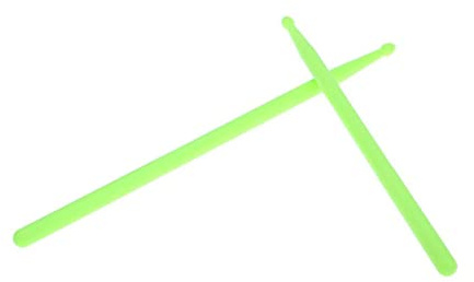 Professionelle Drumsticks aus Nylon, 1 Paar, Leicht, für Schlagzeug | Grüne Ausführung, für Drummer, 1 Paar, Passendes Zubehör zum Spielen Am Drumset