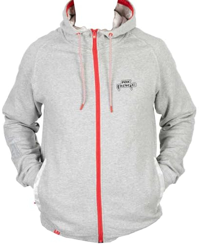 Fox Rage Voyager Hoody Light Grey - Angelpullover, Größe:XL