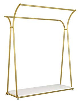 KAMNIK Kleiderständer Für Damenbekleidungsgeschäfte, Stabiler Kleiderständer Aus Metall, Barren, Schlafzimmer-Kleiderständer/B/150 * 120 cm Comfortable Anniversary