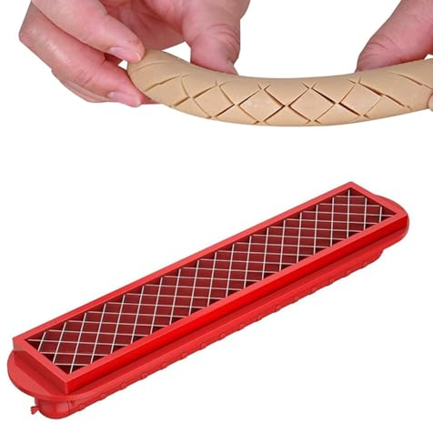 Hot Dog Cutter, Hot Dog Slicer Hotdog Slicing Tool BBQ Tools, Cucumber, Eggplant, Banana Barbecue Sausage Fancy Cutter,Useful Grill Tools for Outdoor Grill,Kitchen Gadgets (1PCS)