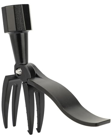 Walfront Extractor de Malas Hierbas Manual, Herramienta Portátil de Acero Inoxidable para Jardín y Césped