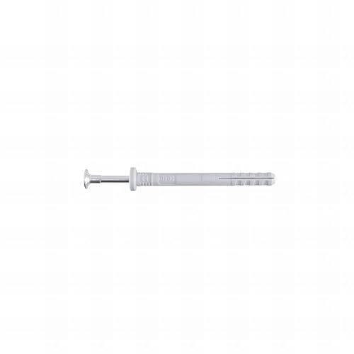 100 Chevilles à Frapper tête plate - diamètre 6 mm - Longueur 70 mm - Diamètre 6 mm