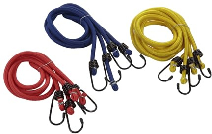 Set de 6 pulpos de Goma elástica, Flexibles y Coloridos, Ideales para decoración, Manualidades o como Juguetes creativos.