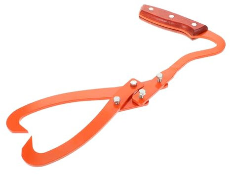 ULTECHNOVO Pinza Manuale per Sollevamento Tronchi Gancio Ergonomico per Legname Strumento Robusto per Sollevamento Legno Attrezzatura per Giardinaggio e Trasporto