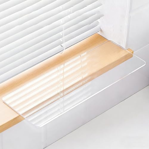 L'estensione del davanzale della finestra Pannello di estensione for ripiano portaoggetti in acrilico trasparente, dimensioni multiple(60 * 20cm)