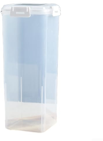Portapane in Plastica con Cassetto Contenitore per Pane Design Sigillato Nero 34x11.5cm(C)