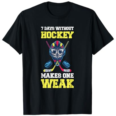 Hochey Sobre Hielo Deporte - Patinador Hockey Camiseta