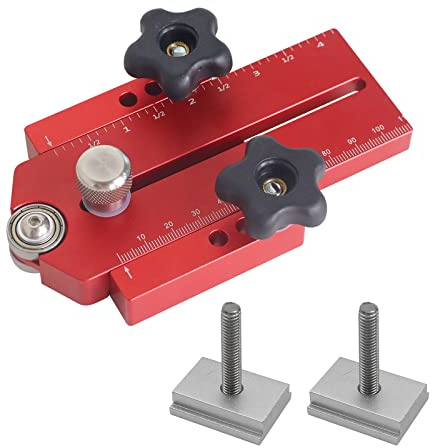 CEIEVER Set di binari per sega circolare, lunghezza regolabile 55-102 mm, per incisione, set di seghe circolari per sega circolare elettrica