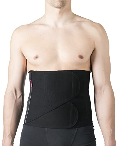 REVÉE Fascia Addominale Post-Operatoria h32 cm - Binder per Terapia Compressiva Post-Addominoplastica, Lipoaspirazione, Ernia Addominale, Erina Ombelicale, Parto Cesareo