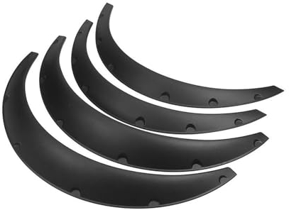 JVAN Radlaufleiste 4 Teile/Satz Universal Schutz Lip Anti-Scratch Streifen Auto Zubehör Auto Radlauf Kotflügel Flares Abdeckung Trim Kotflügel