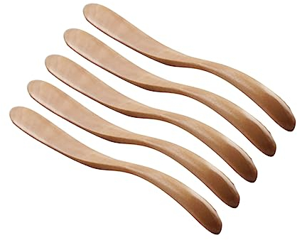 Cabilock 3-teiliges Butterset Aus Holz Zum Streichen Von Frischkäse Marmelade Auf Kuchen