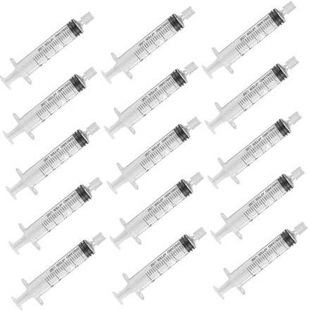 GLEAVI Dispensador De Perfume De Plástico Bomba De Transferencia De 5 Ml, Diseño Compacto Para Recarga Precisa, 20 Unidades Para Uso En Laboratorios y Viajes