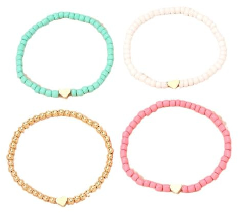 Kabwea Freundschaftsarmbänder Set Für Mädchen, Handgefertigte Nylonseilarmbänder Als Geschenk Für Kinder Und Erwachsene, Valentine