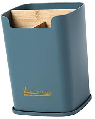 MAGICLULU Küche Arbeitsplatte Organizer Essstäbchen Rohr Lagerung Box Utensil Abtropffläche Pp Für Home Restaurant