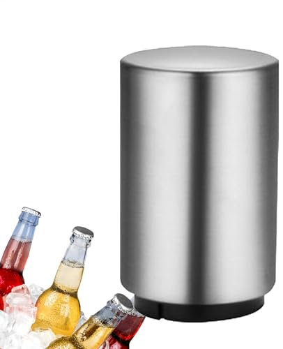 Abridor automático de botellas de cerveza, recogedor magnético portátil de tapas de tarros, abridor de botellas de cerveza con tapa magnética, tapa sin daños, abridor magnético de botellas, receptor