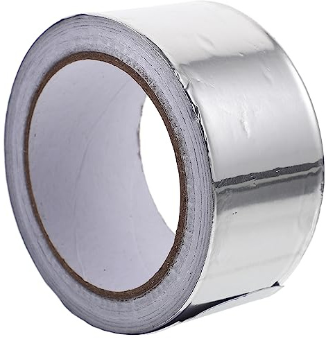 FIXOSHEE 20m Aluminiumband Selbstklebendes Aluminiumfolienband Leitfähiges Klebeband Für Isolierung Und Abdichtung Wärmeisoliert Und Langlebig