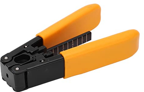MUNEFE Glasfaser-Abisolierer, optischer Kabel-Abisolierer, Kabelmantel-Abisolierer, geeignet für präzise und sorgenfreie Abisoliervorgänge