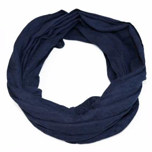 beybey® Damen Loopschal aus 100% Baumwolle – Leichter Rundschal, weich & atmungsaktiv – Viele Farben & Muster