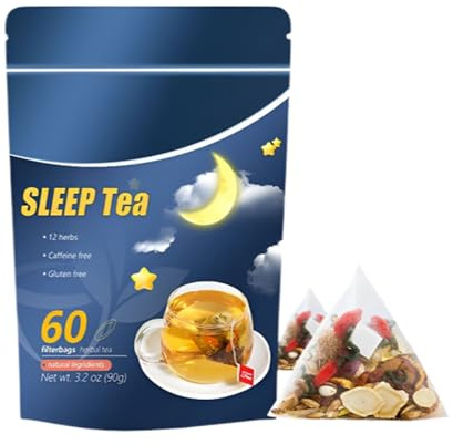 Té De Hierbas For Dormir, Relajación Y Apoyo For El Sueño, Bolsitas De Té Calmante Natural(1PC)