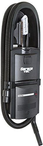 InterVac Design Corp GarageVac GH120-E Black Wall Mounted Garage Vacuum with Accessory