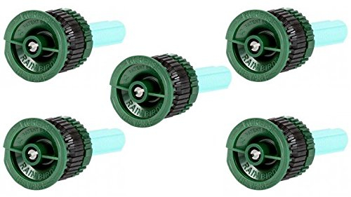 Rain Bird Düse HE-Van-8 für statischer Sprinkler z.B 1804, 5 Stück, Hohe Effizienz, Dunkelgrün, Reichweite 1,5 m bis 2,4 m, Wassereinsparungen (8 he-Van, Dunkelgrün)