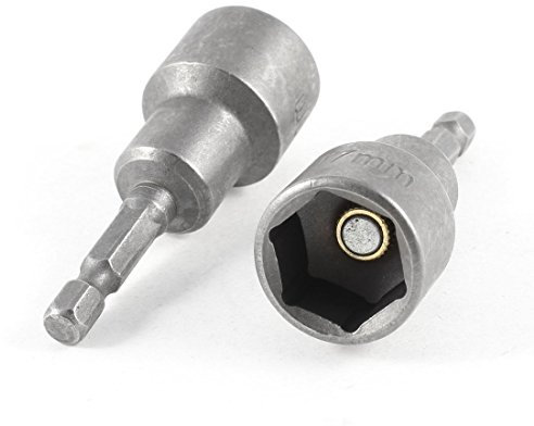 Aexit 6,35mm Schaft 17mm Innensechskantschlüssel Mutter Bit 2 Stück (9232898a5803fd99ca2b3b69fec67052)