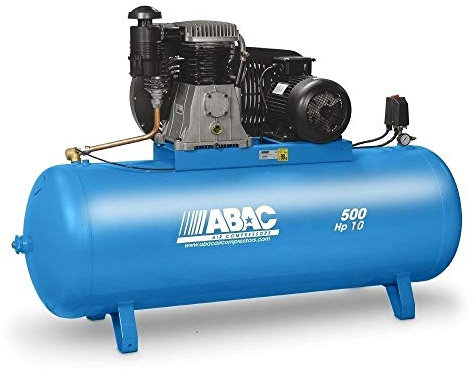 ABAC 4116020956 - Compresor de piston correas 2 etapas serie pro, PRO B7000-500 FT10 (S/T)* de 11 bares de presión