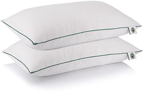 Martian Made Velistra Luxury Hotel Pillows, Adjustable Ultra Soft Microfibre Fill, Hypoallergenic, 2 Pack, Super King Size (50x90cm) - Martian Dreams Collection