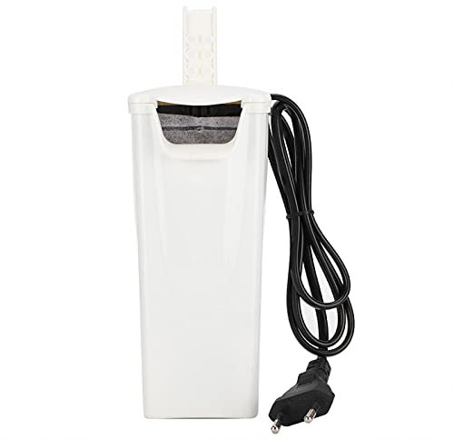 Cikonielf Aquarium Filter Aquarium Internal Filter 3W Mini Wasserfall Filterpumpe Aquarium innenfilter für Aquarien, Aquarienfilter(EU-Stecker)