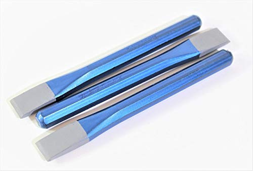 RENNSTEIG - Scalpello piatto da muratore, ottagonale, 150 x 12 x 16 mm, 3 pezzi