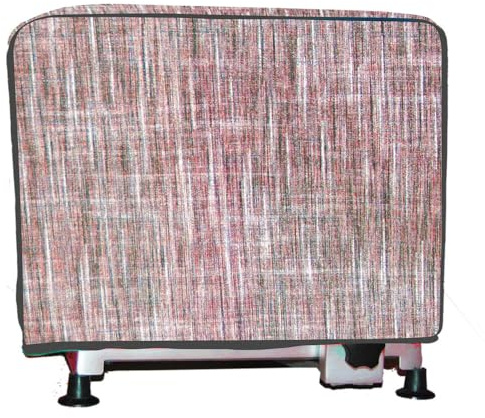 MAGIE DI CASA Housse pour trancheuse, coton, rouge, 43 x 56 x 31
