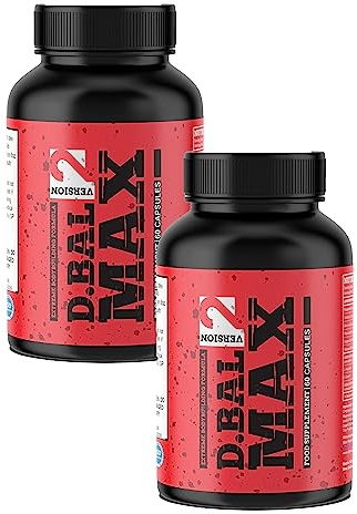 D-BAL MAX - Powerful Legal Bodybuilding Supplement - Advanced Performance and Recovery Agent - 120 Capsules