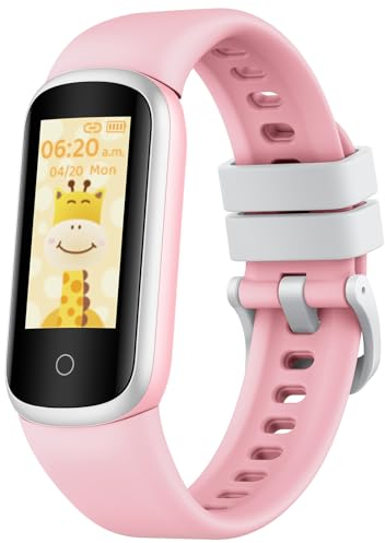 Orologio Smartwatch Bambini Sportivo Smart Watch: Bambino Bambina con Cardiofrequenzimetro da Polso Contapassi Pressione Sanguigna per Ragazzo Ragazze Orologi Digitale Impermeabile per Android iOS