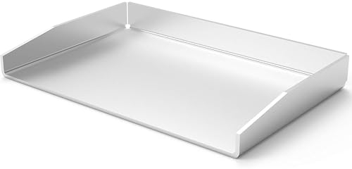 ELITE BBQ 30x20 cm Grill Plancha, Edelstahl Plancha 30x20, Teppanyaki Grillplatte für Gasgrill, Hochwertige 4mm Edelstahl Plancha Platte, Smash Burger BBQ Board für Gas- und Holzkohlegrills