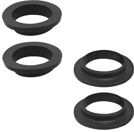 Qrity 4PCS Drain Washers, Sink Hose Washer, Convex Sealing Ring, Sink Hose O Ring, for Plumbing, Sink Pipe Fittings, 36mm